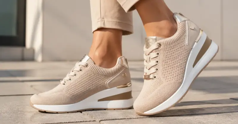 Zapatillas XTI para mujer con cuña, veganas y con un 50% de descuento por 15,66 €
