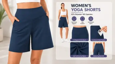 Pantalones cortos para mujer con cintura en V y efecto vientre plano por 14,79 € con 26% de descuento