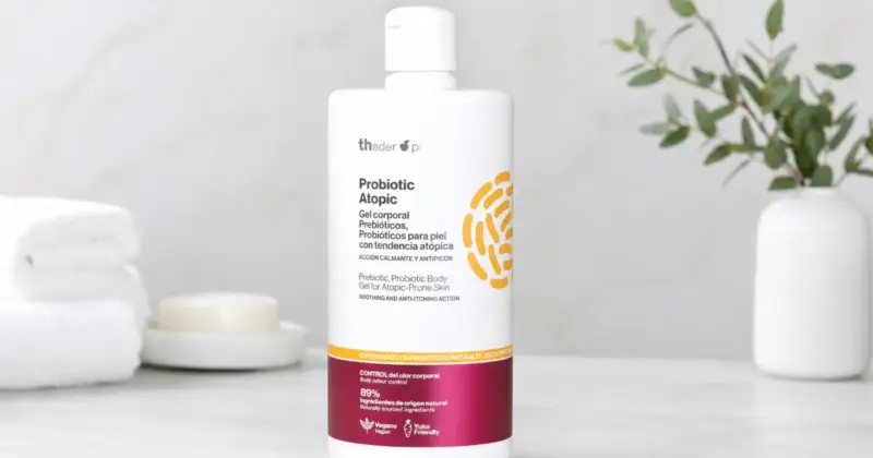 Gel corporal Thader Pharma Atopic Probiotic para pieles atópicas con un 58% de descuento a 2,59 €