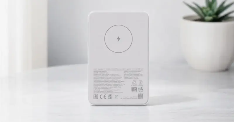 Xiaomi Magnetic Power Bank 5000 mAh: Carga inalámbrica con sujeción magnética y gran descuento