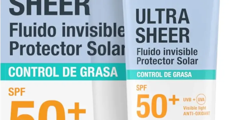 Protector Facial Neutrogena Ultra Sheer SPF50+ con 47% de descuento: Alta protección sin residuos blancos por solo 12,09€