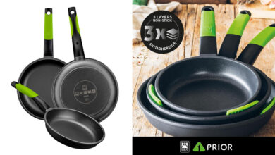 Pack de 3 sartenes Bra Prior en aluminio fundido con 33% de descuento y envío gratis