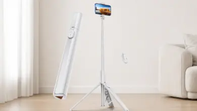 Trípode ANXRE NT79 para móvil - altura de 180 cm y mando inalámbrico con 46% de descuento