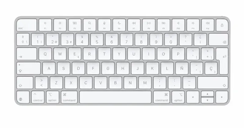 Teclado Apple Magic Keyboard en español: inalámbrico, recargable y con un 24% de descuento por 91 €