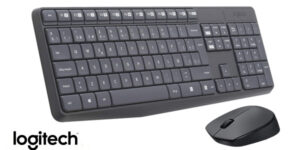 Combo Logitech MK235: Teclado y Ratón Inalámbricos con Gran Autonomía por 21,99 €