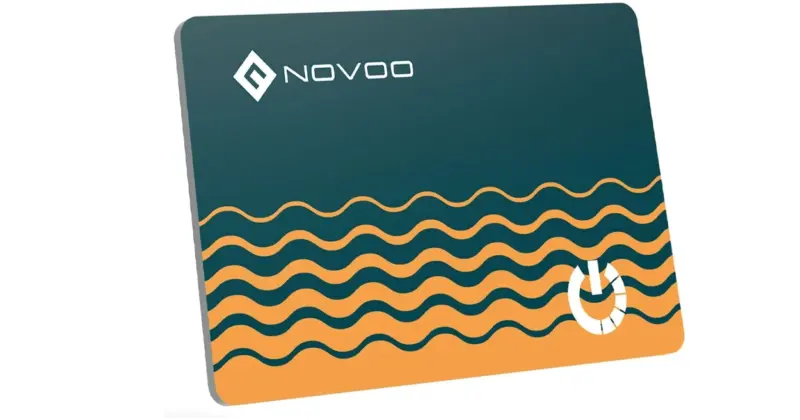 Tarjeta localizadora ultrafina NOVOO para Apple con 15% de descuento por 8,06 €