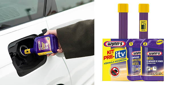 Pack x2 Aditivos Pre-ITV Wynn's Diésel: Limpieza de Inyectores y Reducción de Humos por 13,77 € con 27% de Descuento