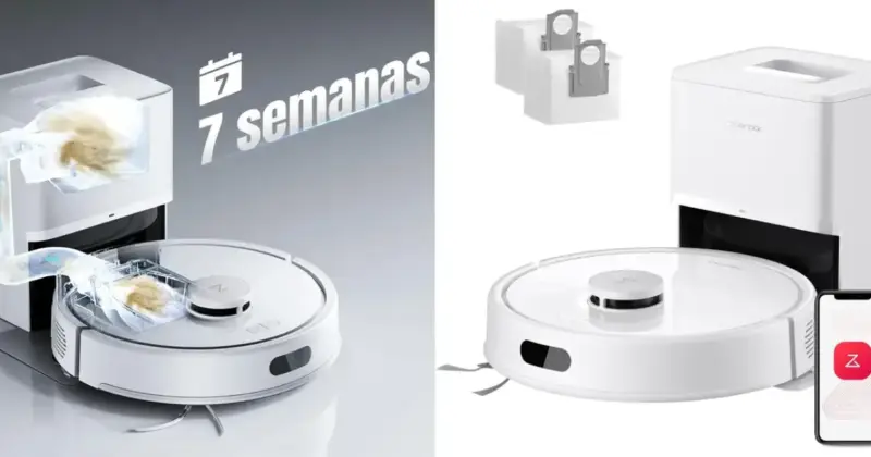 Roborock Q7 L5+, robot aspirador potente con función de autovaciado a 189,99 € con un 30% de descuento