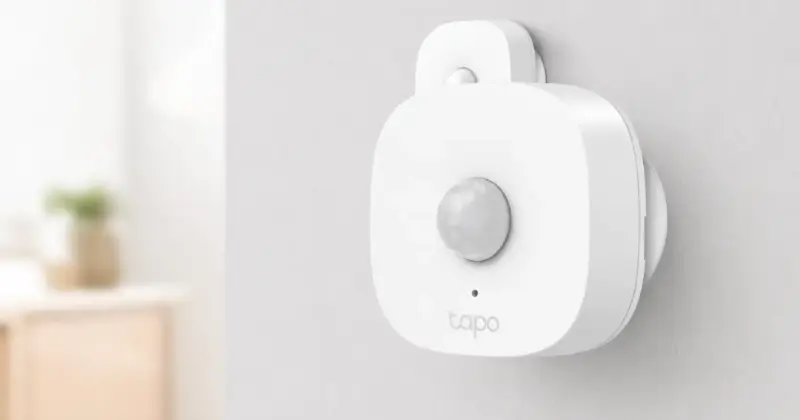 Sensor de movimiento WiFi Tapo TP-Link T100 con control por app y amplio alcance a solo 12,99 €