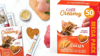 Pack 50 tubos de comida húmeda Catit Creamy Pollo para gatos con un 20% de descuento