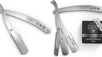 Kit Shaving Revolution: Navaja de barbero con 100 cuchillas a solo 9,89€ para un afeitado profesional y económico