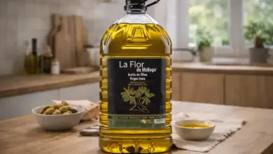 Garrafa Aceite de Oliva Virgen Extra La Flor de Málaga 5L: Calidad Premium a Solo 23,07 € con Gran Descuento