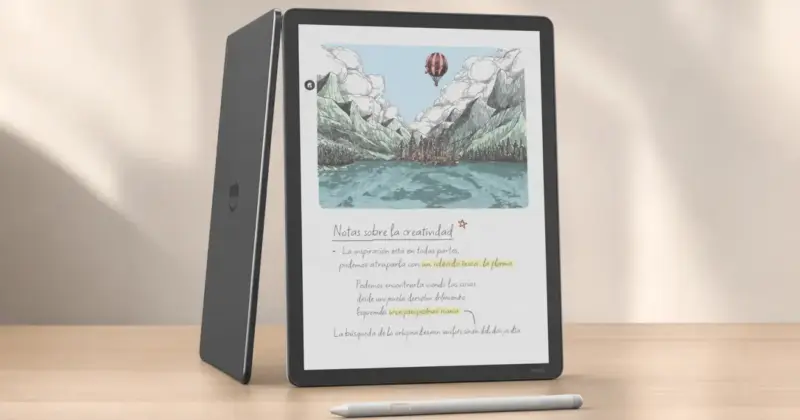 Amazon Kindle Scribe Colorsoft 11'' con lápiz y cuaderno digital: Lectura y escritura en un solo dispositivo por 494,99 € con 24% de descuento