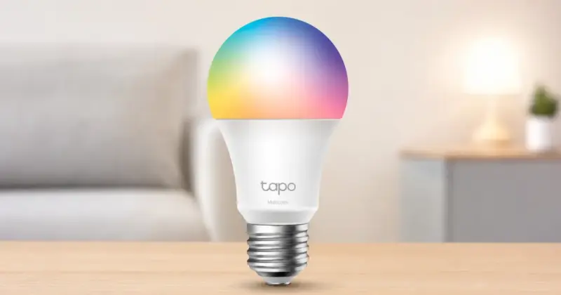 Bombilla inteligente Tapo L530EA con WiFi y colores ajustables a mitad de precio