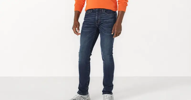 Vaqueros ajustados Amazon Essentials para hombre con elasticidad por solo 18,60 € con descuento del 18%