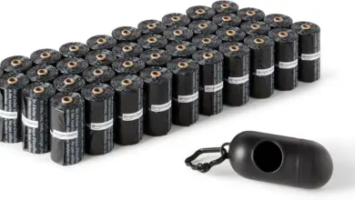 Pack 600 Bolsas para Perros Amazon Basics con Dispensador y Clip - Gran Capacidad y 19% de Descuento