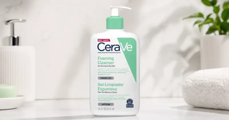 Gel Limpiador Espumoso CeraVe 473 ml: Limpieza Profunda y Cuidado de la Piel a Solo 9,25 € con 42% de Descuento