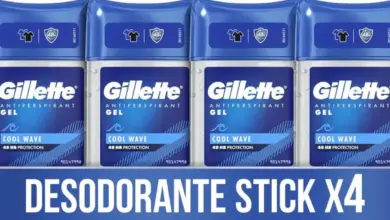 Pack x4 Gel Antitranspirante Gillette Clear Cool Wave con 48h de Protección y 29% de Descuento