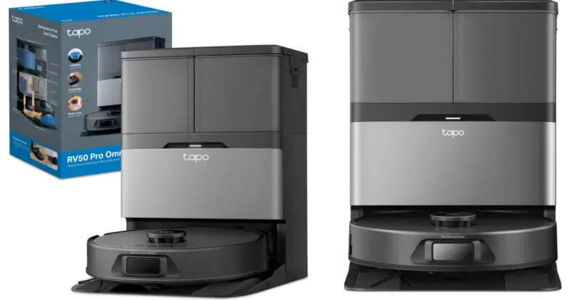Robot Aspirador y Fregador Tapo RV50 Pro Omni: limpieza potente y automatizada con 26% de descuento