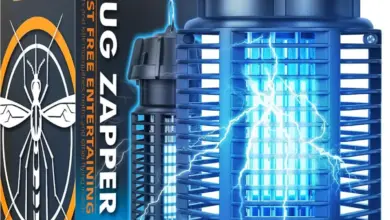 Lámpara Antimosquitos UV 20W con Protección IPX4: Controla Insectos Interior y Exterior a Solo 26,99 € con 41% de Descuento