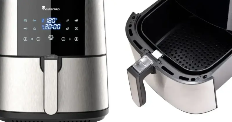 Freidora de aire MasterPRO ROCKET 600 de 6L: cocina saludable con gran capacidad a solo 45,95 €