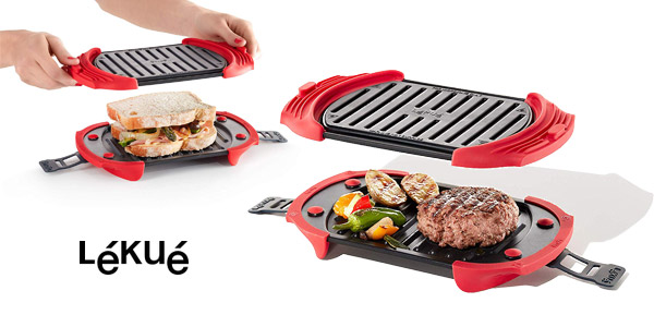 Lékué Microwave Grill: Cocina a la plancha en microondas con un 29% de descuento