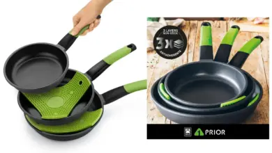 Set de 3 Sartenes BRA Prior antiadherentes para todo tipo de cocinas a 57,19 € con 27% de descuento