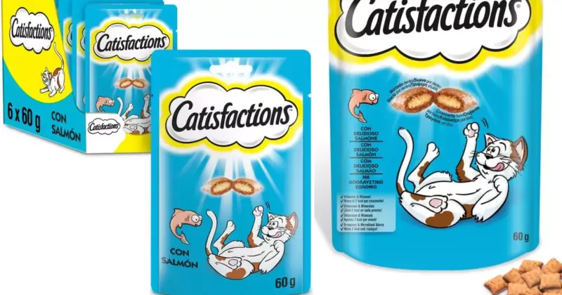 Mars Catisfactions Premios Salmón para gatos al mejor precio con un 35% de descuento