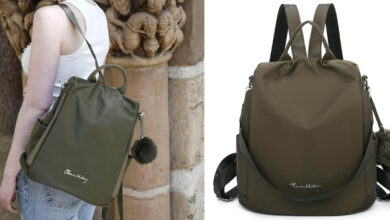 Mochila antirrobo Olivia Wong para mujer con un 39% de descuento, solo 19,54 €