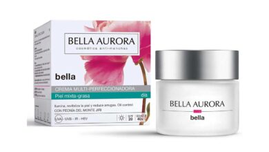 Crema de Día Bella Aurora Multiperfeccionadora: Antiedad y Protección SPF20 con Precio Especial