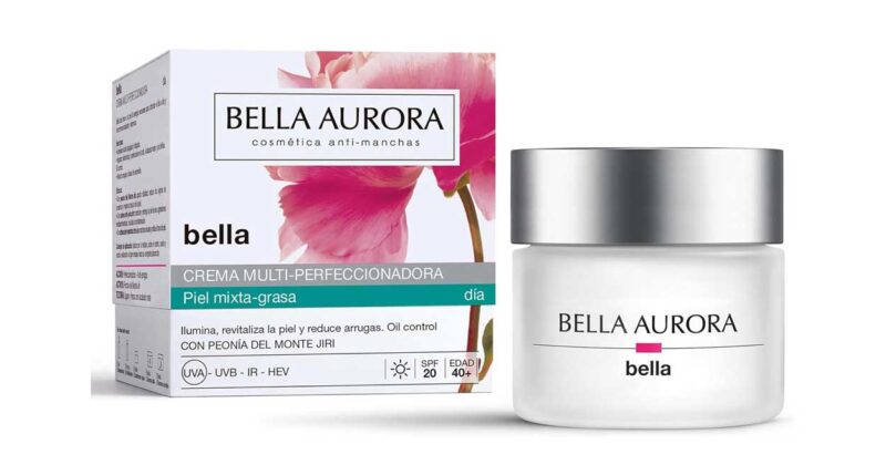 Crema de Día Bella Aurora Multiperfeccionadora: Antiedad y Protección SPF20 con Precio Especial