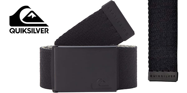 Cinturón Reversible Quiksilver The Jam para Hombre con 34% de Descuento, Funcional y Versátil