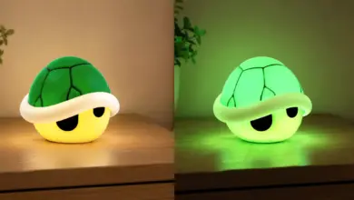 Lámpara Caparazón Verde de Super Mario con Luz LED y Sonido Oficial al 48% de Descuento