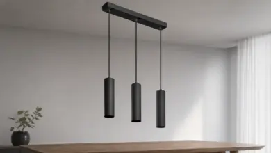 Lámpara Colgante GTV Tresos II con 3 Focos GU10 y Cable Ajustable por 12,75€: Iluminación Flexible y Moderna para tu Hogar