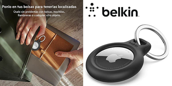Funda Belkin para AirTag con llavero: protección segura con un 43% de descuento