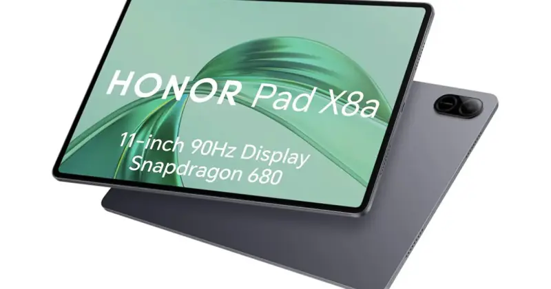 Tablet HONOR Pad X8a 11” con gran autonomía y pantalla FHD por 82,10 € - ¡51% de descuento!