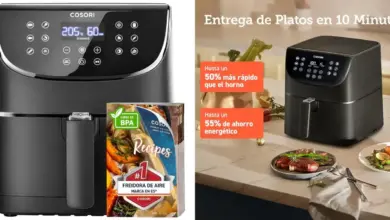 Freidora sin Aceite Cosori 5,5L con 1700W y 13 Programas a 79,99 € - Cocina Saludable y Rápida