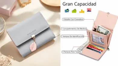 Cartera Roulens para mujer con protección RFID y gran capacidad por 11,34 € con 29% de descuento