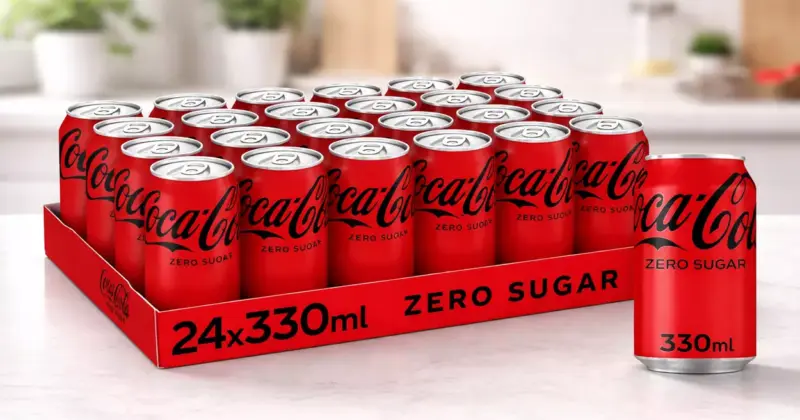 Pack de 24 latas de Coca-Cola Zero a mitad de precio: solo 12,53 € con envío gratis