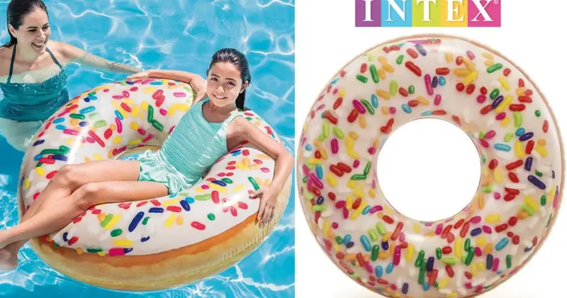 Flotador Intex Donut: Divertido y Realista con 30% de Descuento a 6,99 €