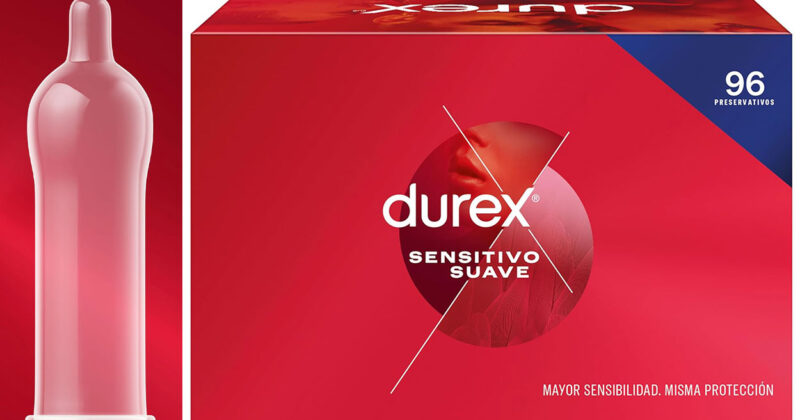 Gran oferta en caja de 96 preservativos Durex Sensitivo Suave con un 48% de descuento