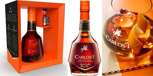 Brandy Carlos I Solera Gran Reserva 70 cl con Miniatura de Regalo: Elegancia y Calidad al Mejor Precio