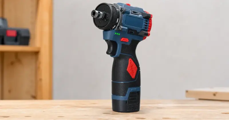 Taladro atornillador inalámbrico 2 en 1 con motor sin escobillas y doble batería por sólo 16,67 €