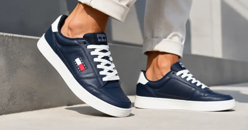 Zapatillas Tommy Jeans The Greenwich New en piel para hombre: estilo clásico y 60% de descuento en Amazon