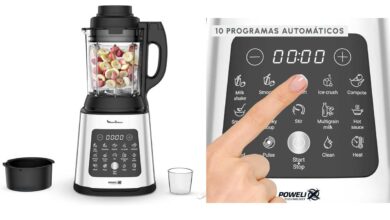 Moulinex PerfectMix Cook: Batidora de vaso potente y programable con 43% de descuento