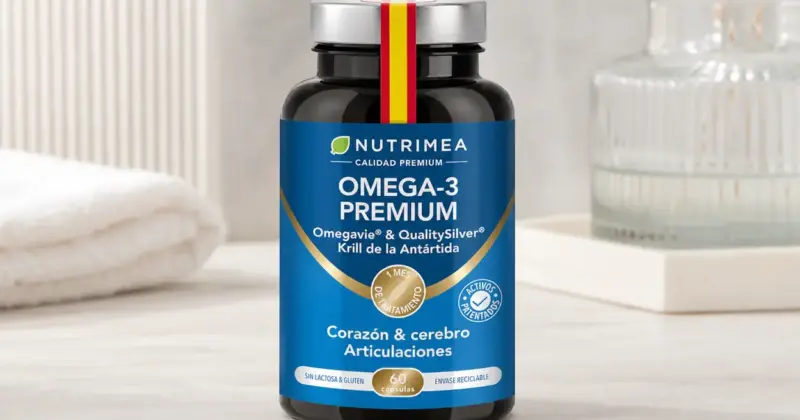 Omega 3 Nutrimea con krill antártico y aceite de pescado: buena combinación con 50% de descuento y solo 9,99 €