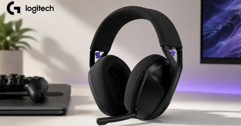 Auriculares Logitech G321 Lightspeed inalámbricos para gaming con micrófono abatible a un precio irresistible