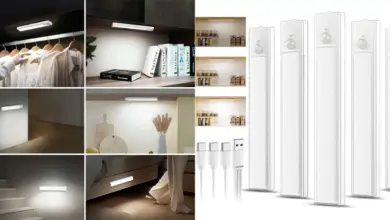 Pack de 5 luces LED magnéticas con sensor de movimiento para cocina con un 24% de descuento a solo 18,99 €