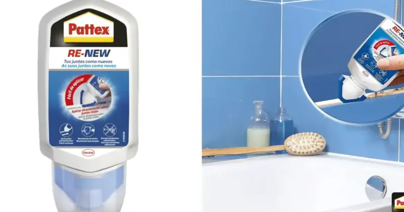 Renueva y protege las juntas del baño con Pattex Baño Sano RE-NEW a un precio irresistible