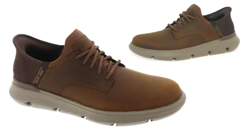 Zapatillas Skechers Slip-Ins Garza Gervin para hombre: comodidad y estilo Slip-On con un 44% de descuento